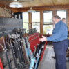 Interlocking Machine inside the East Stroudsburg Railroad Tower.
